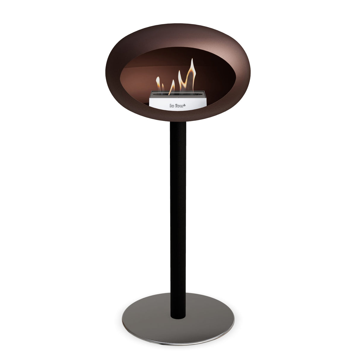 Le Feu Steel High Dome Mocca 