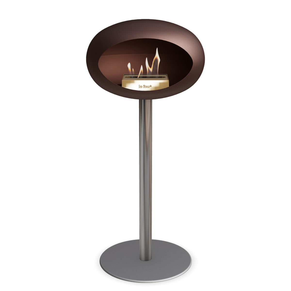Le Feu Steel High Dome Mocca 