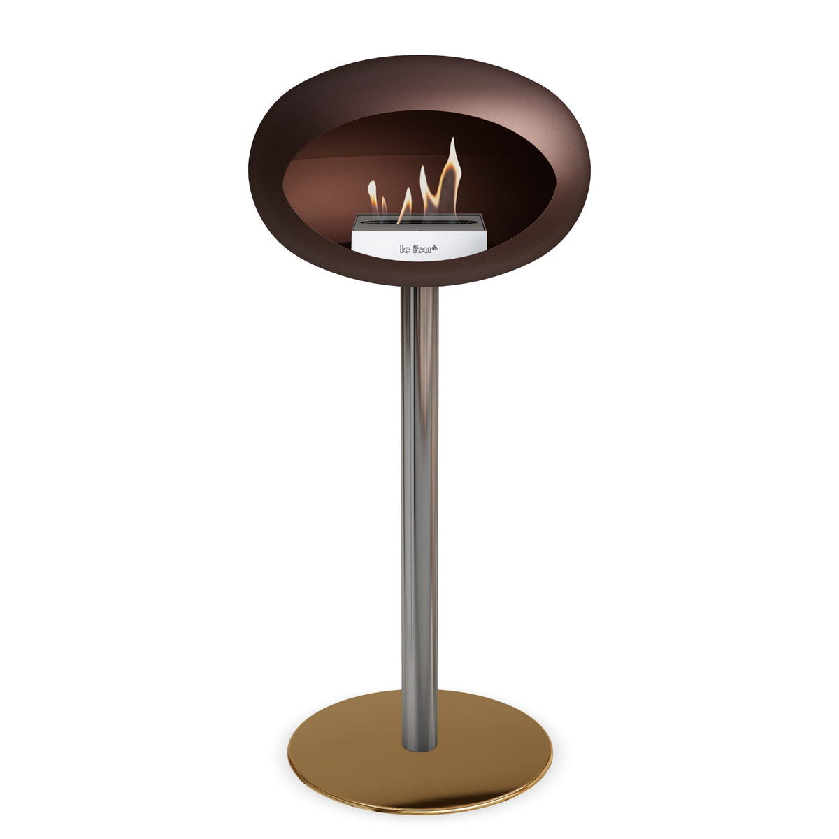 Le Feu Steel High Dome Mocca 