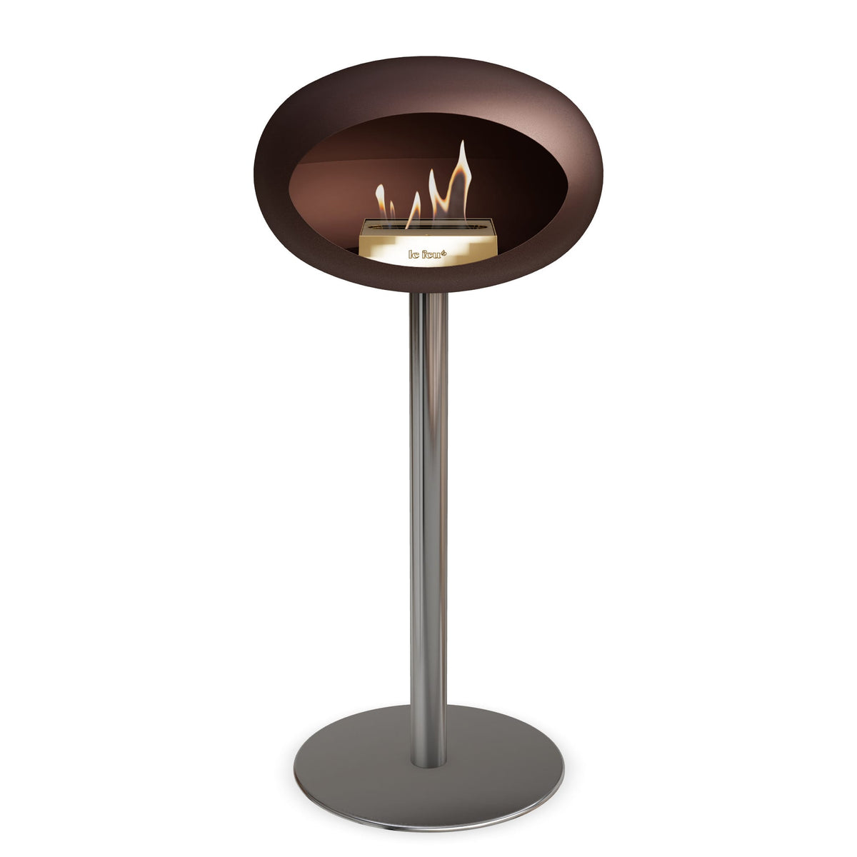 Le Feu Steel High Dome Mocca 