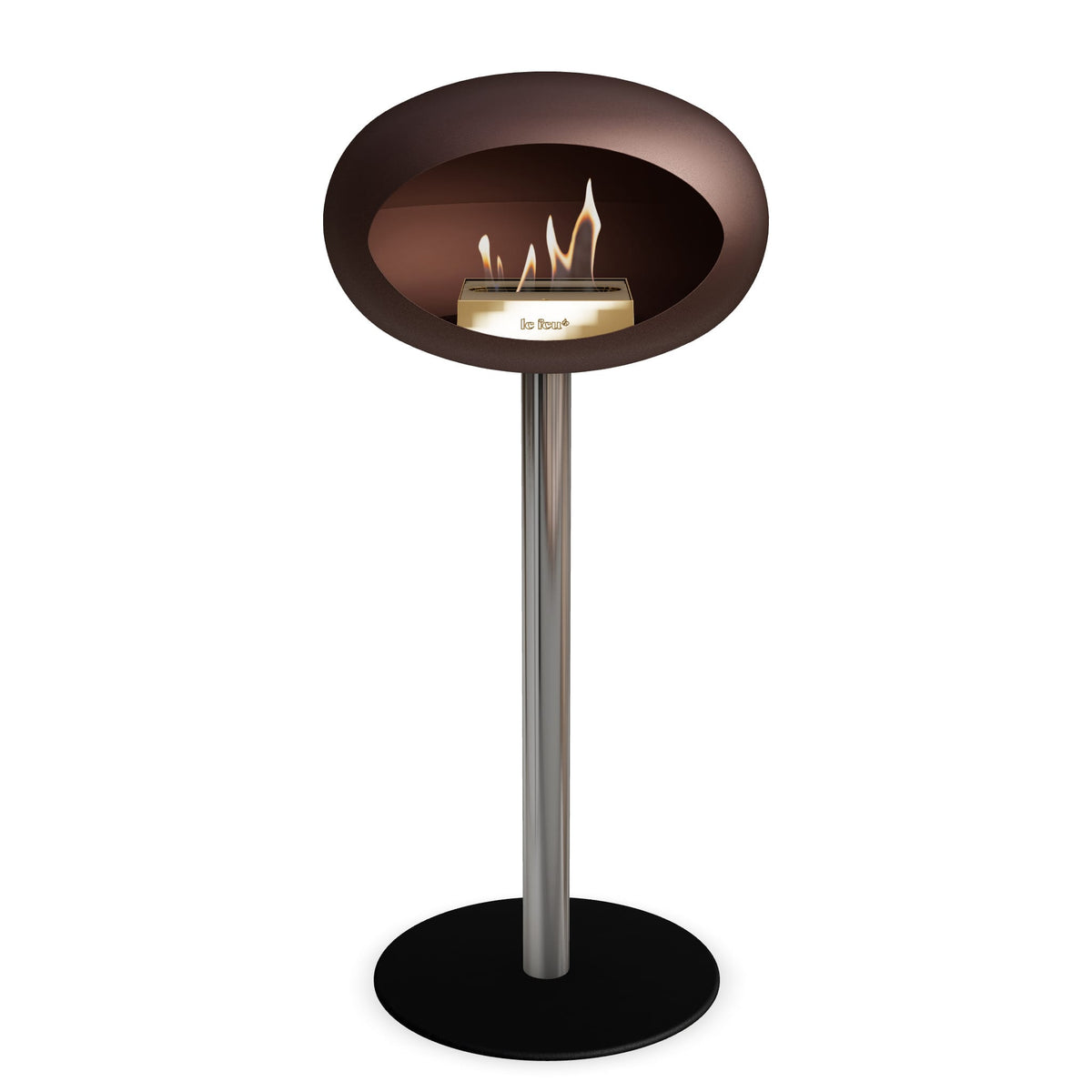 Le Feu Steel High Dome Mocca 