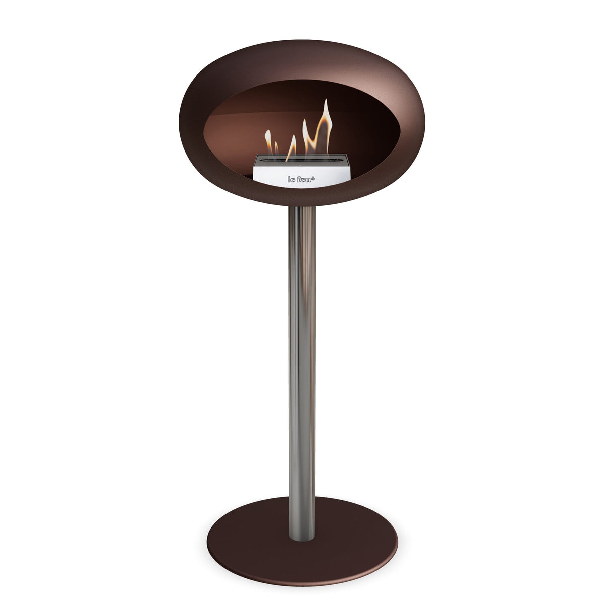 Le Feu Steel High Dome Mocca 