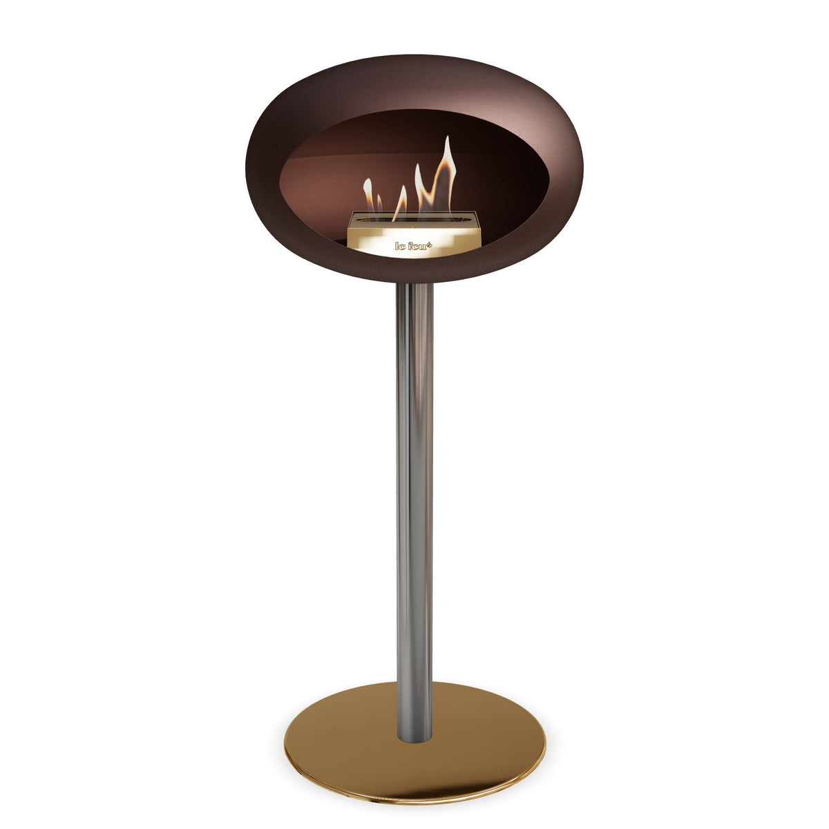 Le Feu Steel High Dome Mocca 