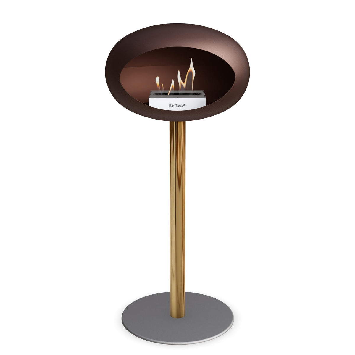 Le Feu Steel High Dome Mocca 