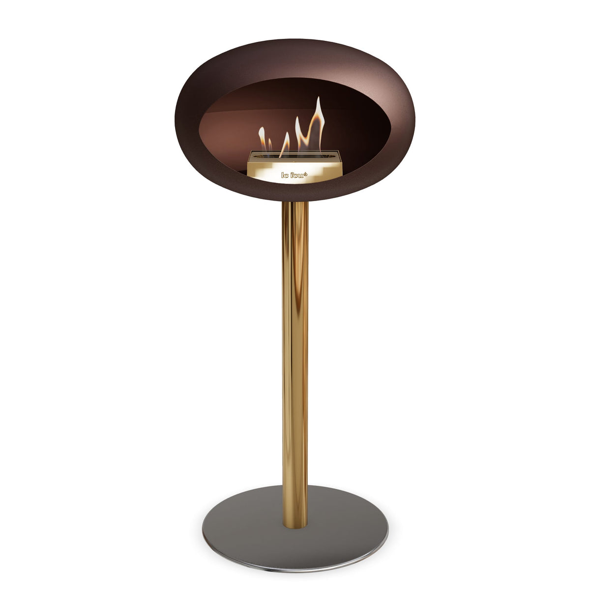 Le Feu Steel High Dome Mocca 