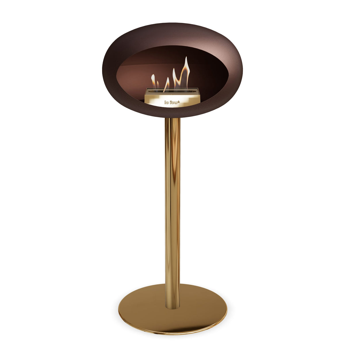 Le Feu Steel High Dome Mocca 