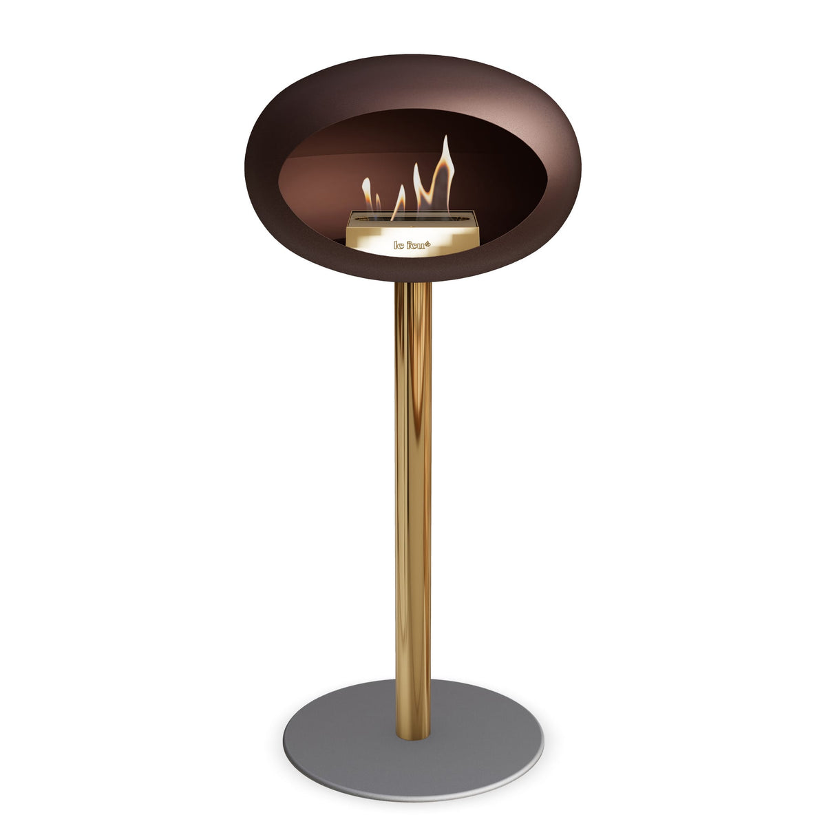 Le Feu Steel High Dome Mocca 