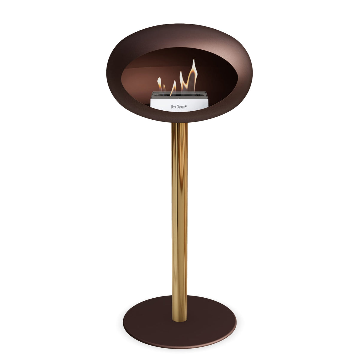 Le Feu Steel High Dome Mocca 