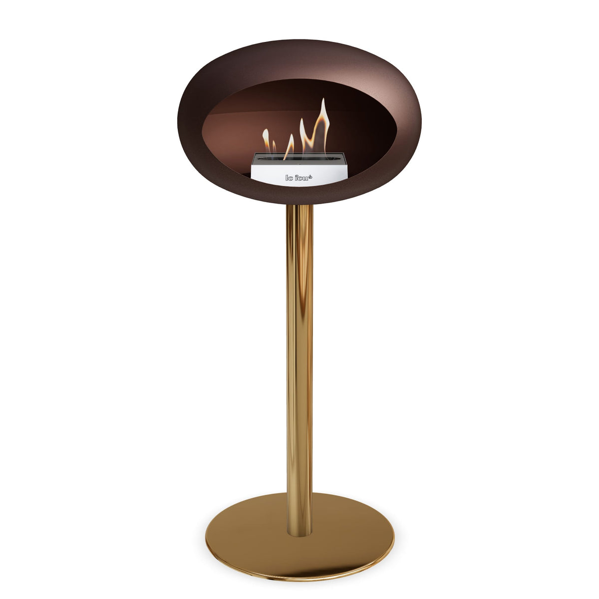 Le Feu Steel High Dome Mocca 