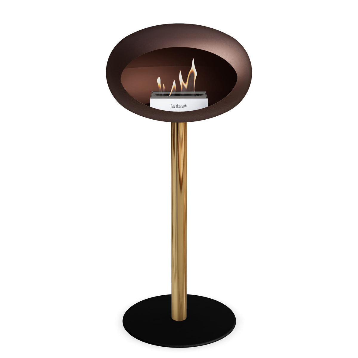 Le Feu Steel High Dome Mocca 
