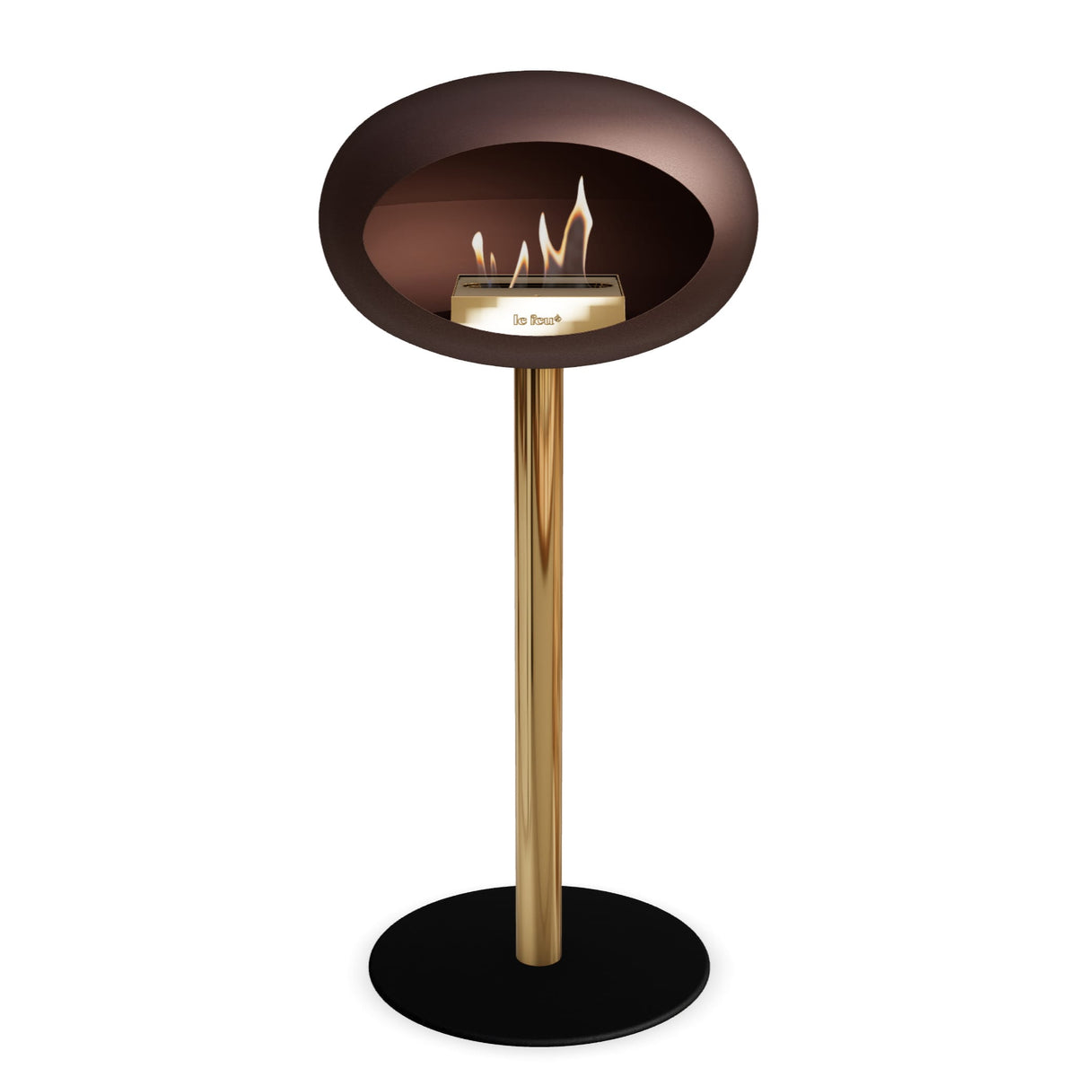 Le Feu Steel High Dome Mocca 