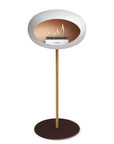 Le Feu Steel High Dome White Fireplaces Nüline Distribution ø2.5 cm rose gold mocca steel burner