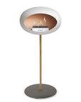Le Feu Steel High Dome White