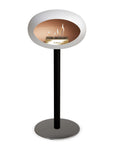 Le Feu Steel High Dome White