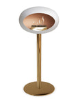 Le Feu Steel High Dome White