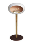 Le Feu Steel High Dome White
