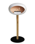 Le Feu Steel High Dome White