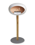 Le Feu Steel High Dome White