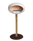 Le Feu Steel High Dome White
