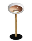 Le Feu Steel High Dome White