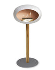 Le Feu Steel High Dome White