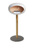 Le Feu Steel High Dome White