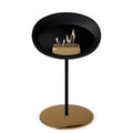 Le Feu Steel Low Dome <br>Black Fireplaces Nüline Distribution ø2.5 cm black rose gold rose gold burner