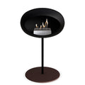 Le Feu Steel Low Dome <br>Black Fireplaces Nüline Distribution ø2.5 cm black mocca steel burner