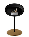 Le Feu Steel Low Dome Black Fireplaces Nüline Distribution ø2.5 cm black rose gold steel burner