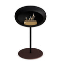 Le Feu Steel Low Dome <br>Black Fireplaces Nüline Distribution ø2.5 cm black mocca rose gold burner