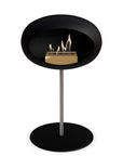 Le Feu Steel Low Dome Black Fireplaces Nüline Distribution ø2.5 cm polished steel black rose gold burner