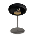 Le Feu Steel Low Dome <br>Black Fireplaces Nüline Distribution ø2.5 cm polished steel polished steel rose gold burner