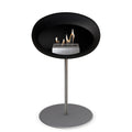 Le Feu Steel Low Dome <br>Black Fireplaces Nüline Distribution ø2.5 cm polished steel nickel steel burner