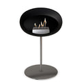 Le Feu Steel Low Dome <br>Black Fireplaces Nüline Distribution ø2.5 cm polished steel polished steel steel burner
