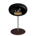 Le Feu Steel Low Dome <br>Black Fireplaces Nüline Distribution ø2.5 cm polished steel mocca rose gold burner