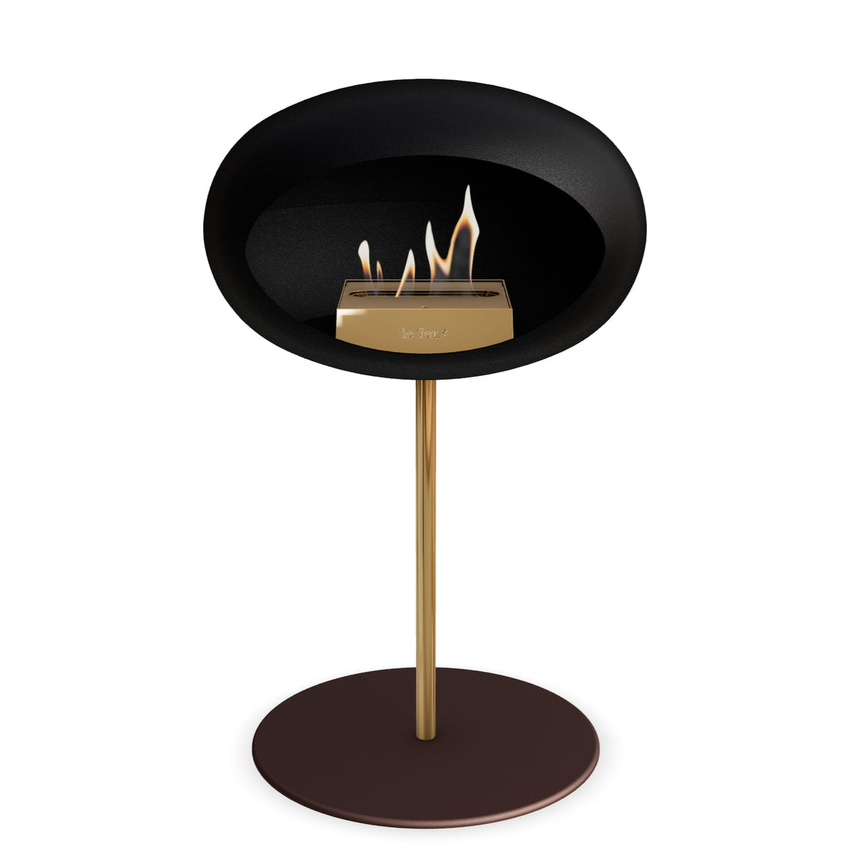 Le Feu Steel Low Dôme Noir