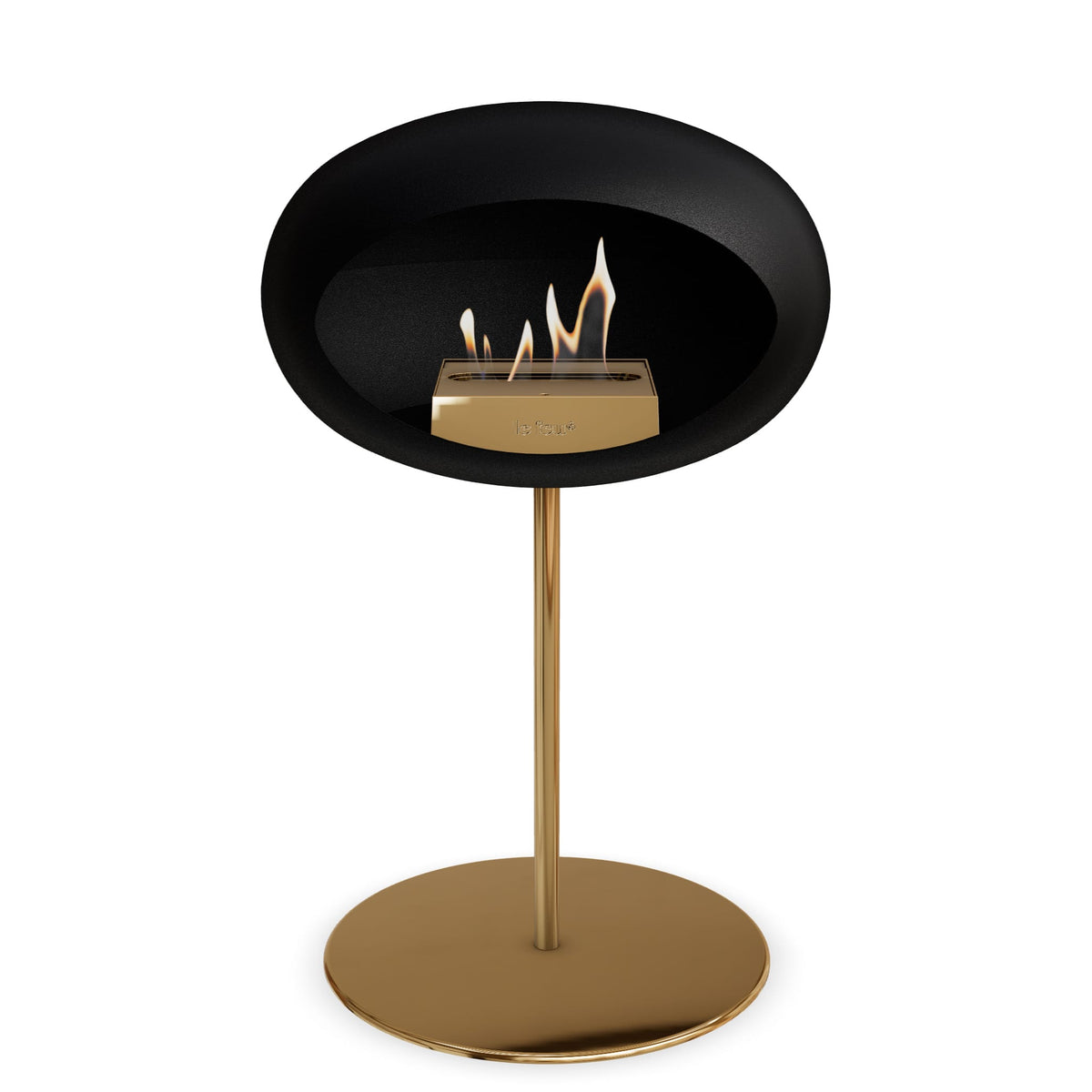 Le Feu Steel Low Dôme Noir