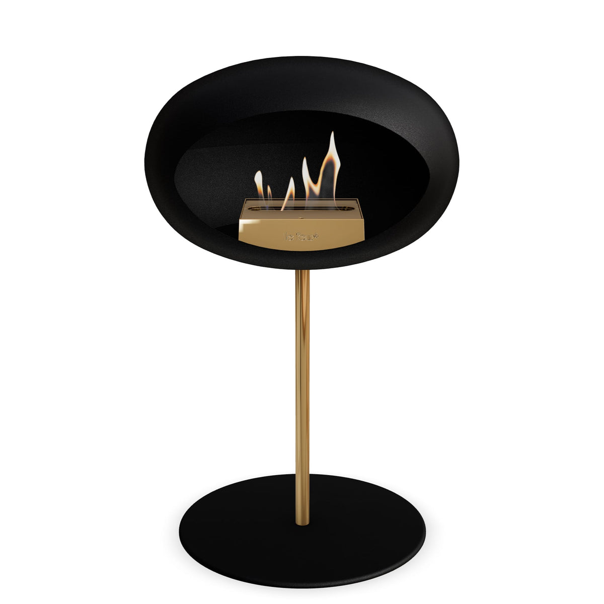 Le Feu Steel Low Dôme Noir