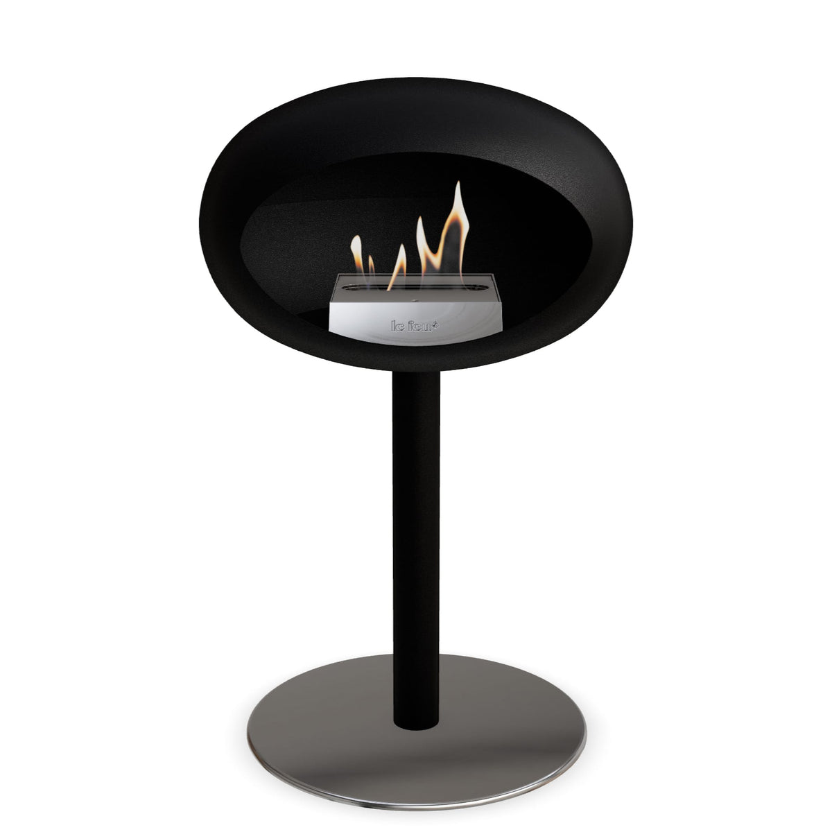 Le Feu Steel Low Dôme Noir