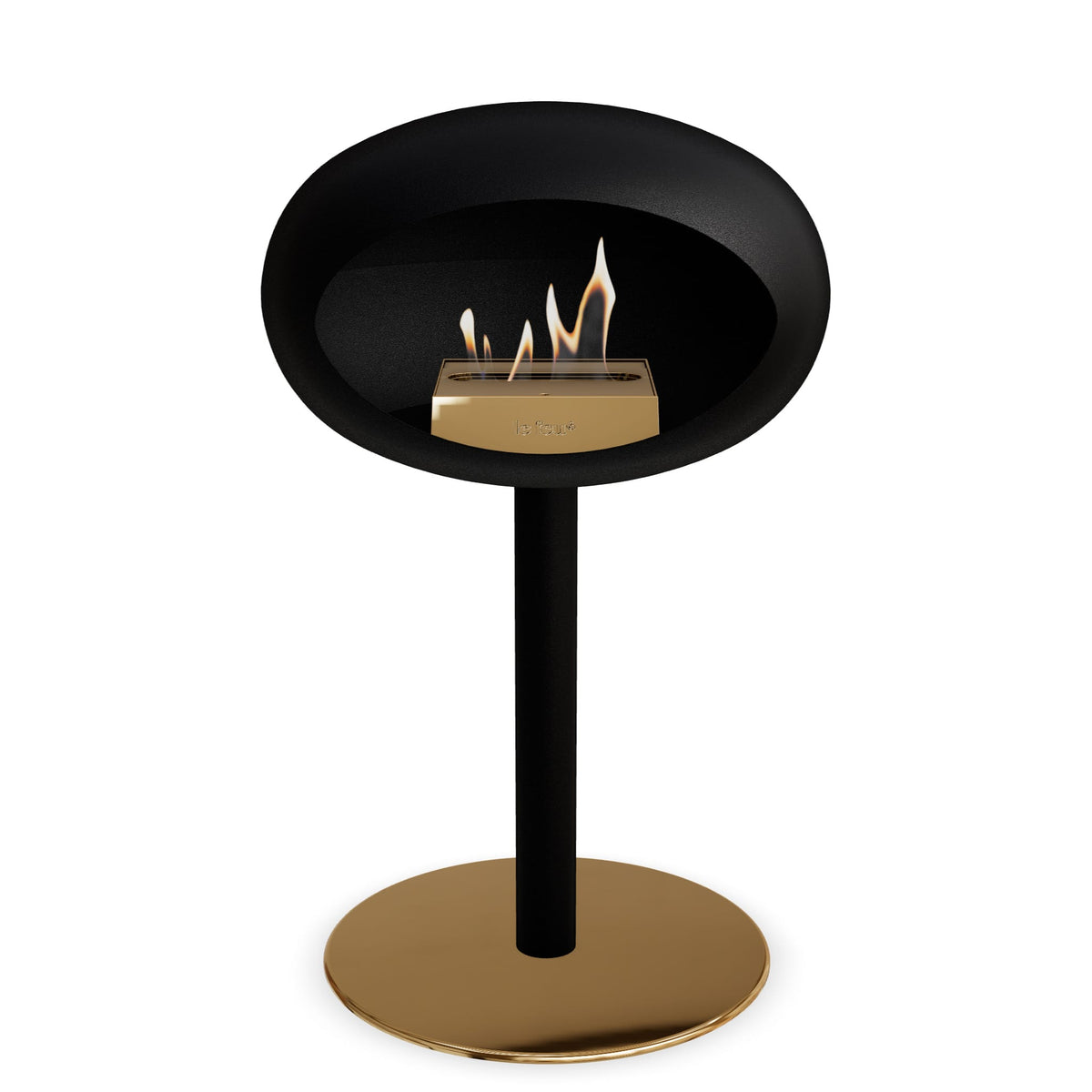 Le Feu Steel Low Dôme Noir
