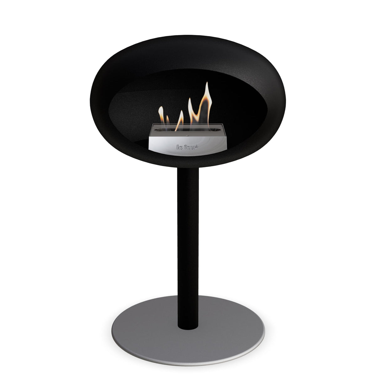 Le Feu Steel Low Dôme Noir