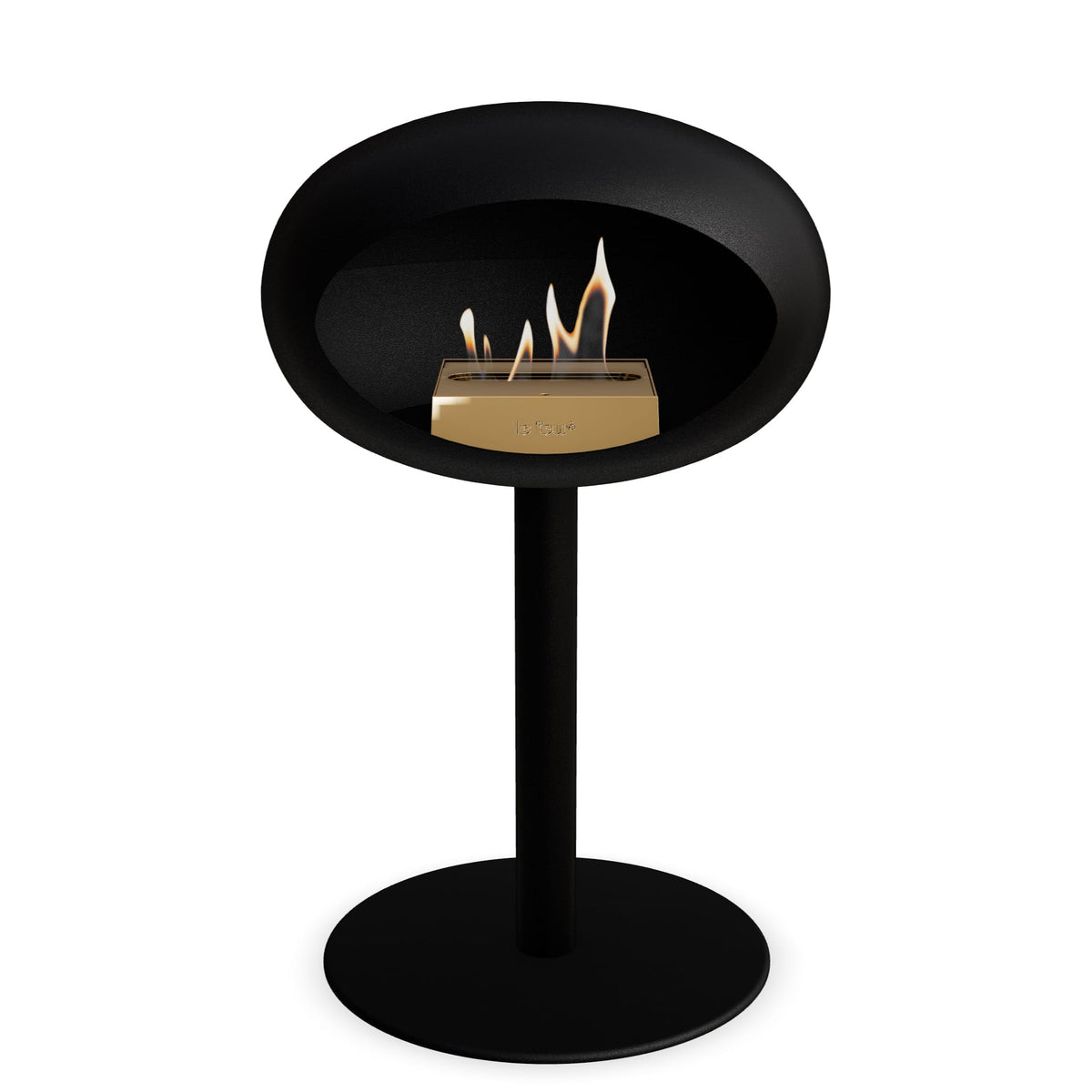 Le Feu Steel Low Dôme Noir
