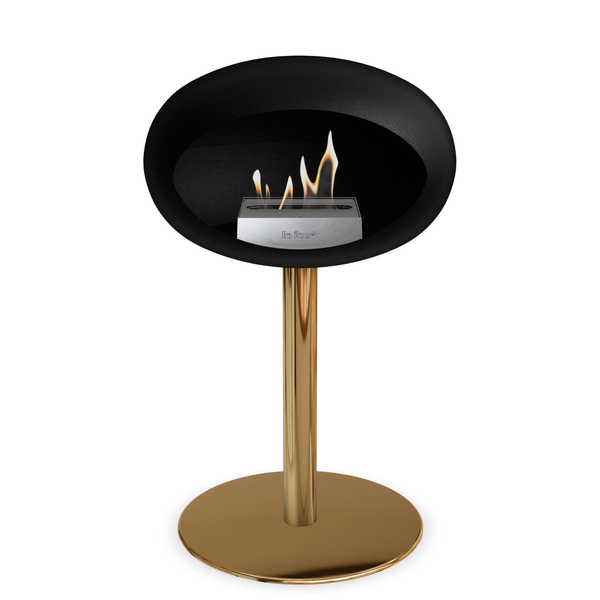 Le Feu Steel Low Dôme Noir