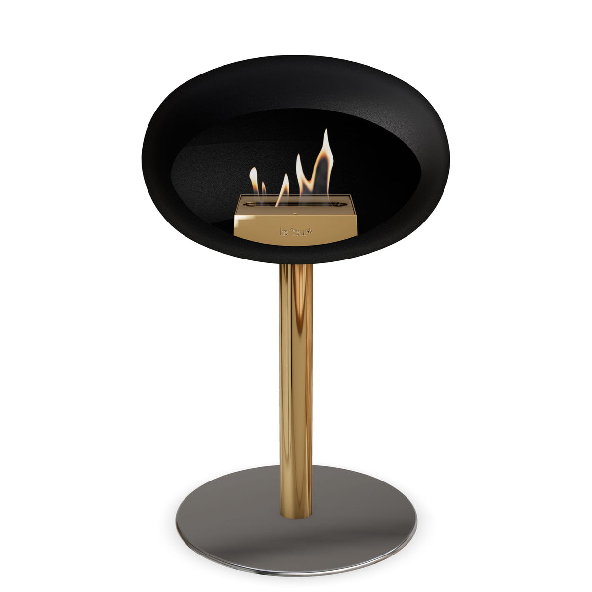 Le Feu Steel Low Dôme Noir