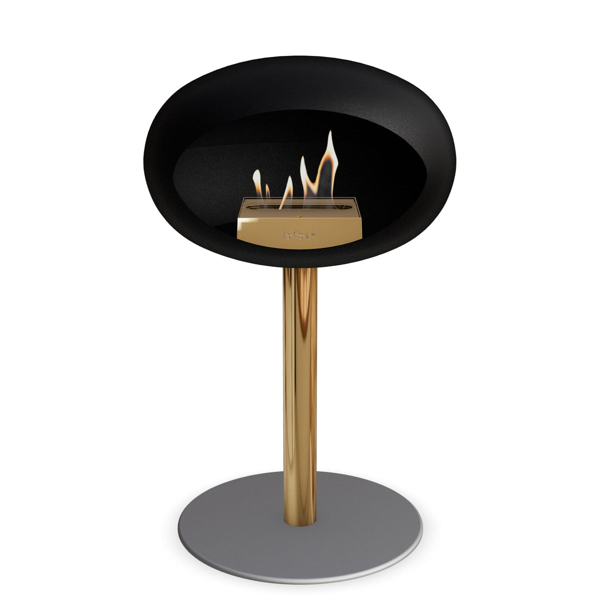 Le Feu Steel Low Dôme Noir