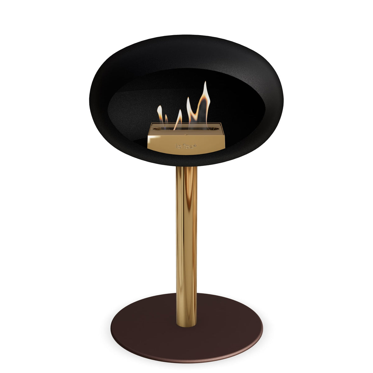 Le Feu Steel Low Dôme Noir