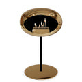 Le Feu Steel Low Dome <br>Chromed Rose Gold Fireplaces Nüline Distribution ø2.5 cm black rose gold rose gold burner