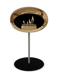 Le Feu Steel Low Dome Chromed Rose Gold Fireplaces Nüline Distribution ø2.5 cm polished steel black rose gold burner
