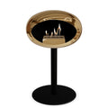 Le Feu Steel Low Dome <br>Chromed Rose Gold Fireplaces Nüline Distribution ø6 cm black black rose gold burner