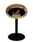 Le Feu Steel Low Dome Chromed Rose Gold Fireplaces Nüline Distribution ø6 cm black black rose gold burner